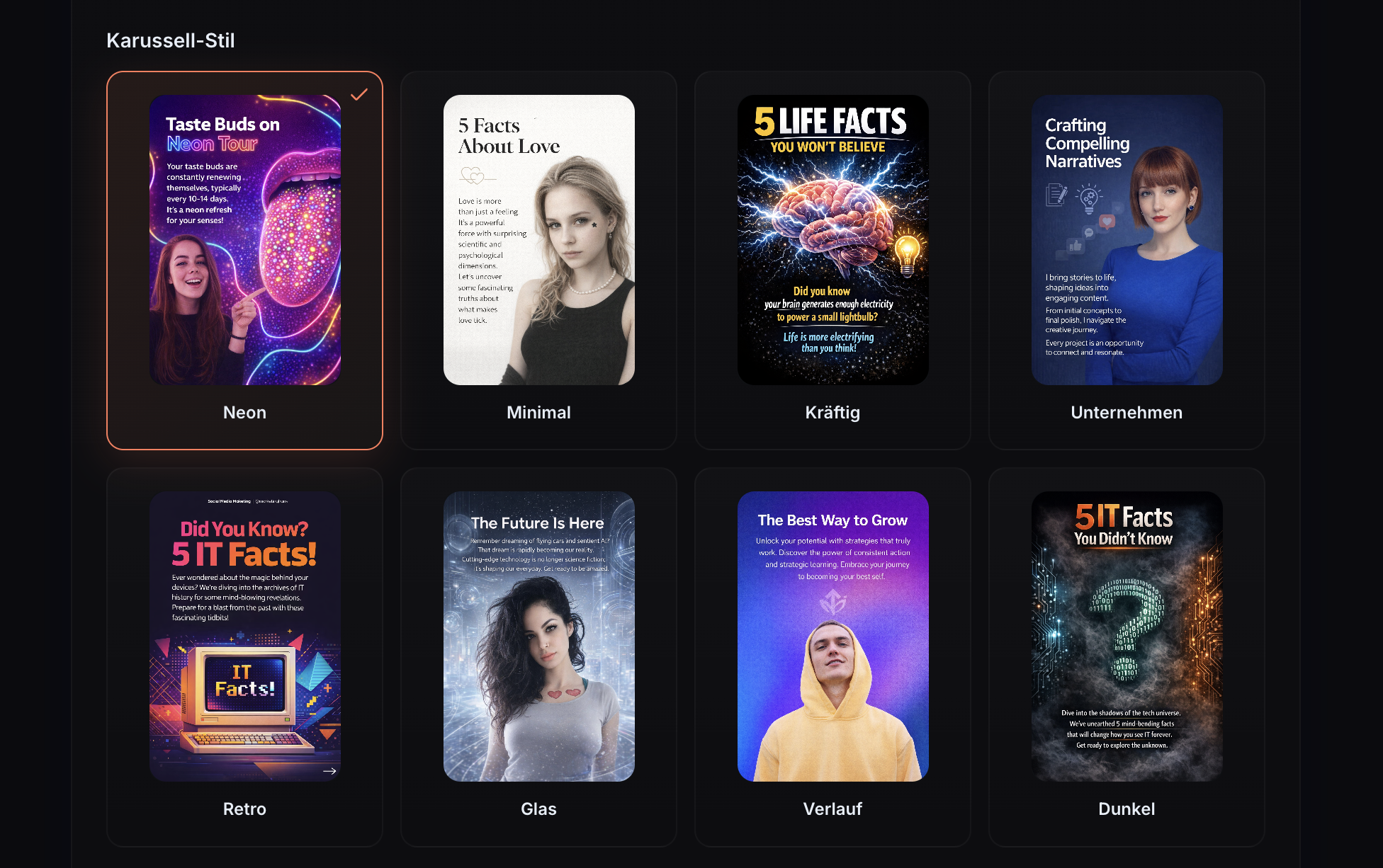 AI Carousel